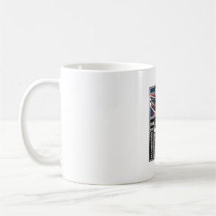 Caneca De Café Camisa Águia Vintage 1776 2026 Tipografia Patrióti