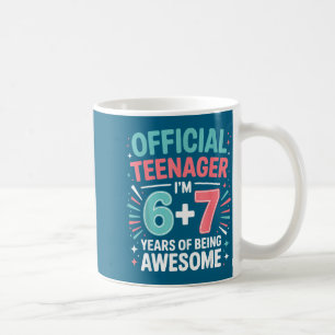 Caneca De Café Camisa Aniversário de 13 anos 13 Velho 6