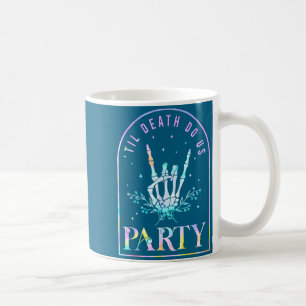 Caneca De Café Camisa Até Que a Morte Nos Separe Esqueleto da Fes