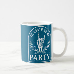 Caneca De Café Camisa Até Que a Morte Nos Separe Festa Retro