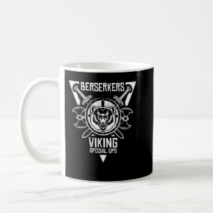 Caneca De Café Camisa Berserker Viking Operações Especiais Urso