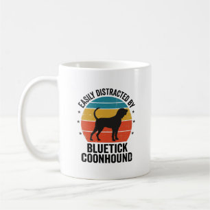 Caneca De Café Camisa Bluetick Coonhound Vintage Amante de Cães D