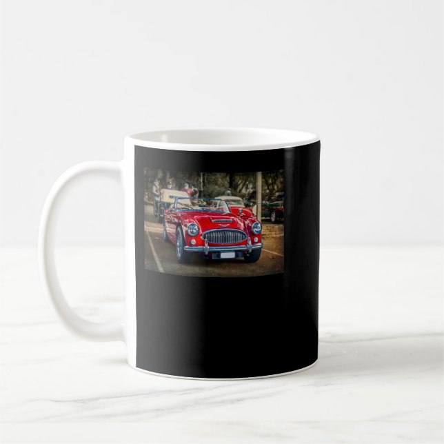Caneca De Café Camisa Clássica do BROCHURE 1972 RENAULT 12 (Esquerda)