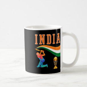 Caneca De Café Camisa da Equipe de Críquete da Índia Índia