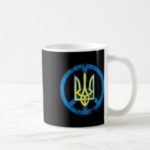 Caneca De Café Camisa da Ucrânia Tryzub Tridente Ucraniano