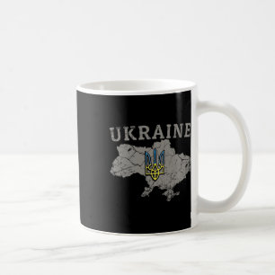 Caneca De Café Camisa da Ucrânia Zelensky Bandeira Ucraniana Trid