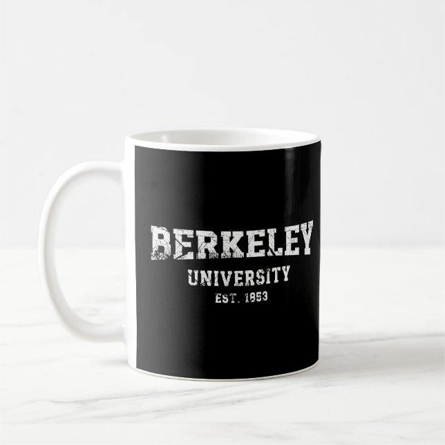 Caneca De Café Camisa da Universidade Berkeley (Esquerda)