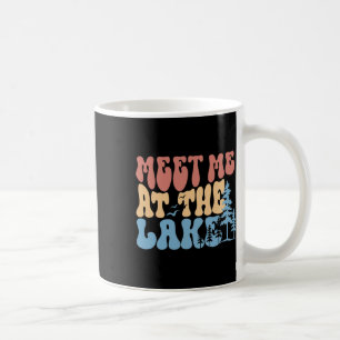 Caneca De Café Camisa da Vida no Lago Camisa Divertida de Viagem