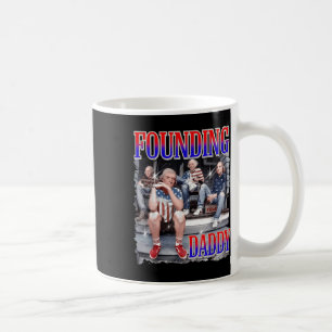 Caneca De Café Camisa de 4 de Julho para Homens Fundador Papai Ge
