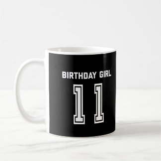 Caneca De Café Camisa De Aniversário De 11 com Presente De 11 Ano