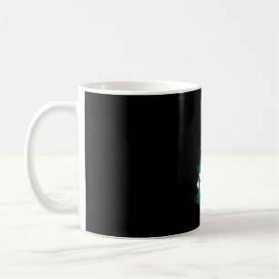 Caneca De Café Camisa de árvore de Natal de cachorro - Natal de c