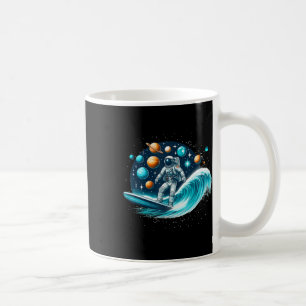 Caneca De Café Camisa de Astronauta Surfista Lua Espaço Camisa Ga