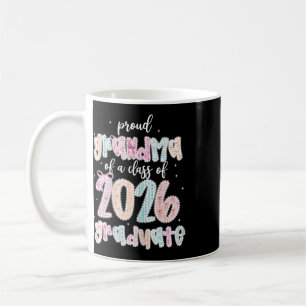 Caneca De Café Camisa de Avó Orgulhosa de uma Graduada da Turma d