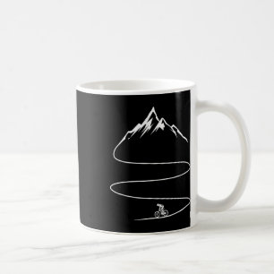 Caneca De Café Camisa de bicicleta de montanha trilhas descida ci