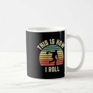 Caneca De Café Camisa De boliche É Assim Que Eu Rolo A Design