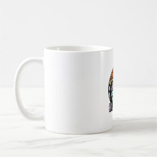 Caneca De Café Camisa de Casa Assombrada de Halloween Vintage Des