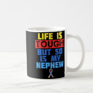 Caneca De Café Camisa de conscientização sobre autismo Life Is To