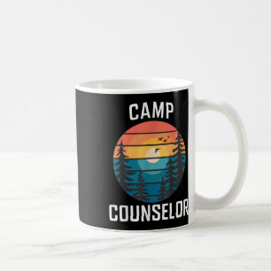 Caneca De Café Camisa de Conselheiro de Acampamento Verão Acampam