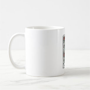 Caneca De Café Camisa de Desenho de Cartão de Tarot de Enfermeira