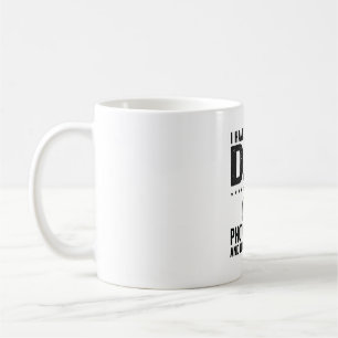 Caneca De Café Camisa de desenho de gravura vintage fotógrafo pai