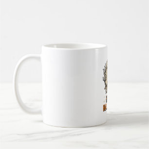 Caneca De Café Camisa de Design de Cachorro Pug de Halloween Vint
