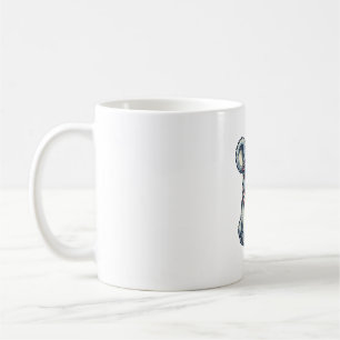 Caneca De Café Camisa de Design de Gravura Vintage de Coala Patri