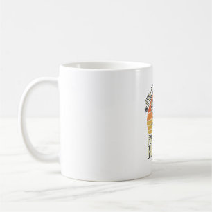 Caneca De Café Camisa de design de pesca engraçada para pai vinta