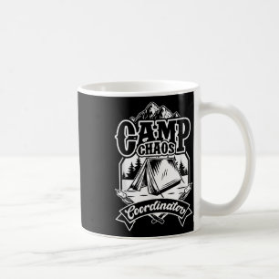 Caneca De Café Camisa de Diretor de Conselheiro de Caos de Acampa