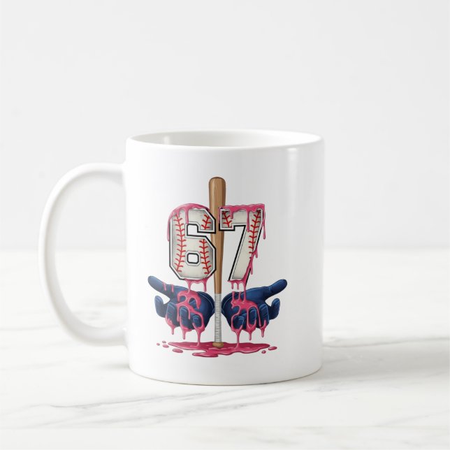 Caneca De Café Camisa de Estilo de Vida de Beisebol Luvas de Beis (Esquerda)