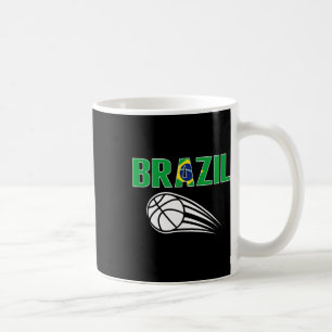 Caneca De Café Camisa de Fã de Esqueleto do Brasil - Esporte Band