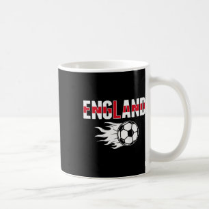 Caneca De Café Camisa de Fã de Futebol da Inglaterra - Bandeira I