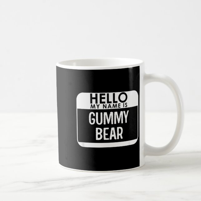 Caneca De Café Camisa de Fantasia de Urso de Goma Funny Easy Hall (Direita)