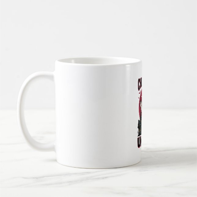 Caneca De Café Camisa de Fantasma de Halloween Design de Zumbi As (Esquerda)