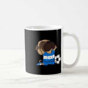 Caneca De Café Camisa de Fãs de Futebol de Honduras de Cachorro P