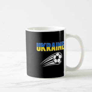 Caneca De Café Camisa de Fãs de Futebol Orgulhosos da Ucrânia - F
