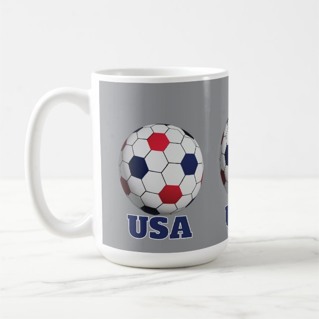 Caneca De Café Camisa de futebol dos EUA (Esquerda)