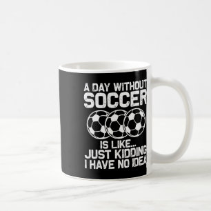 Caneca De Café Camisa de Futebol Engraçada Meninos Homens Mulhere