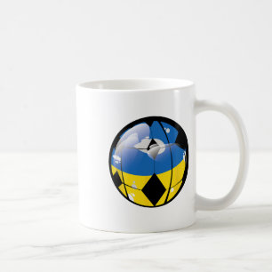 Caneca De Café Camisa de Futebol Ucrânia Calcio Futboll Soccer Fu