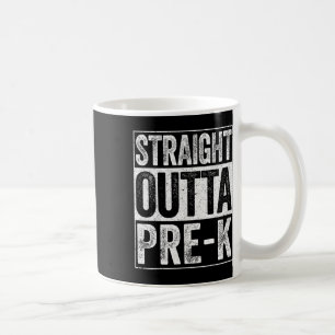 Caneca De Café Camisa de Graduação Pré-k fora da pré-escola 1