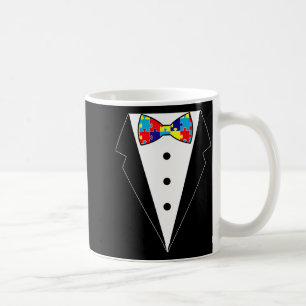 Caneca De Café Camisa de Gravata de Puzzle de Conscientização do 