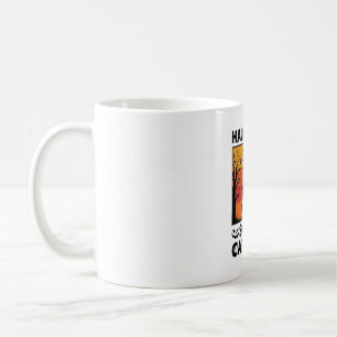 Caneca De Café Camisa de Gravura Vintage Dama do Gato Assustador