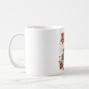 Caneca De Café Camisa de Halloween para Professores Boo-tiful, Fa