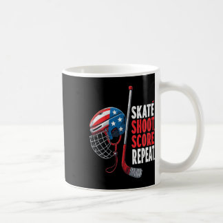 Caneca De Café Camisa de Hockey no Gelo Usa Juventude Meninos Pre