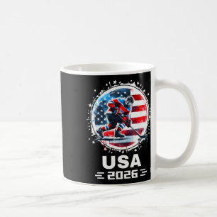 Caneca De Café Camisa de hóquei dos EUA 2026 para homens, mulhere