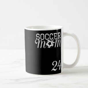 Caneca De Café Camisa de Mãe de Futebol Número 24 Jogador Favorit