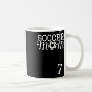 Caneca De Café Camisa de Mãe de Futebol Número 7 Jogador Favorito