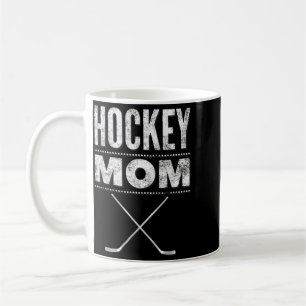 Caneca De Café Camisa de Mãe de Hockey para o Dia das Mães