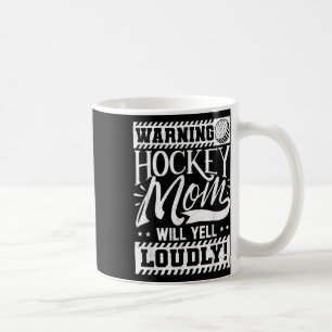 Caneca De Café Camisa de Mãe de Hóquei em Campo Feminino Amante d