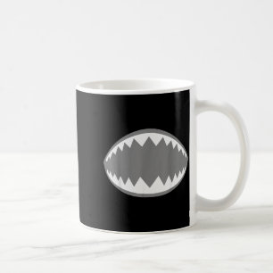 Caneca De Café Camisa de Mandíbula de Tubarão Adulto Crianças Hom