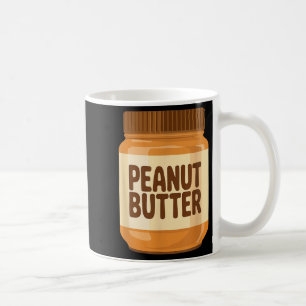 Caneca De Café Camisa de Manteiga de Amendoim Adulto Homens Mulhe